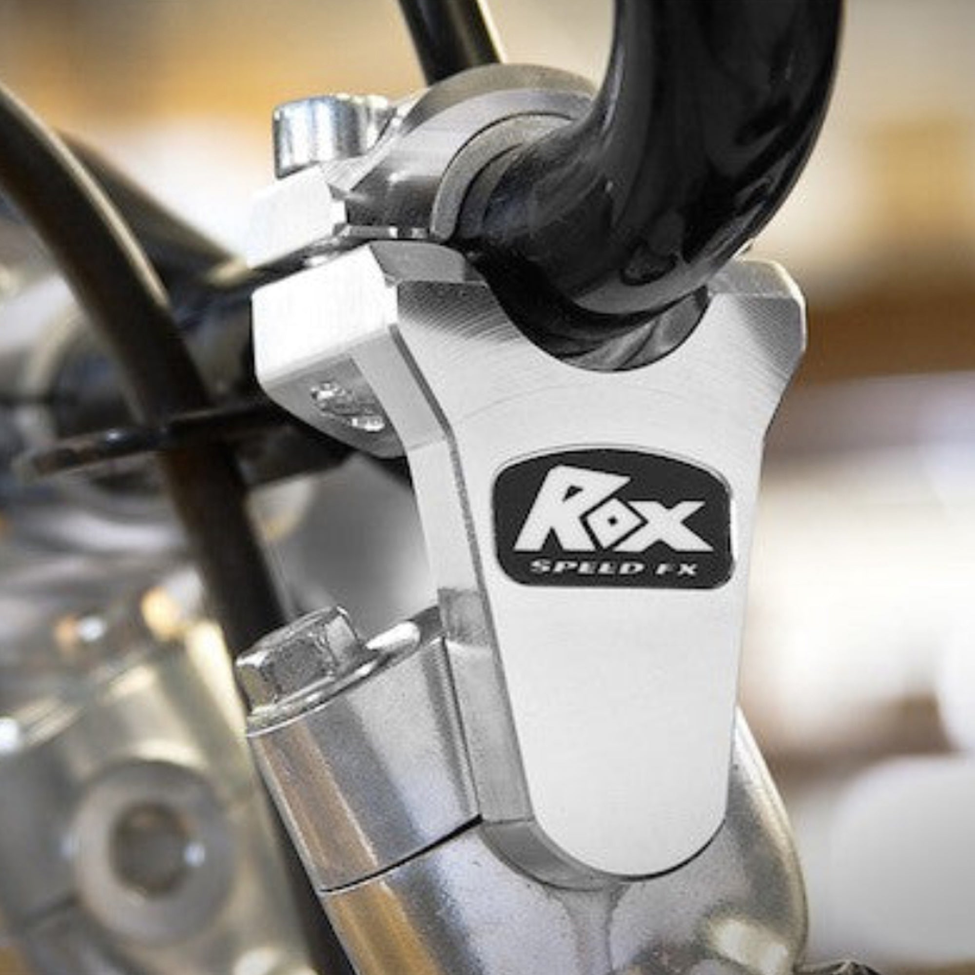 ROX SPEED - 2 INCH PIVOTING BAR RISER - 7/8 INCH OR 1 1/8 INCH HANDLEB ...