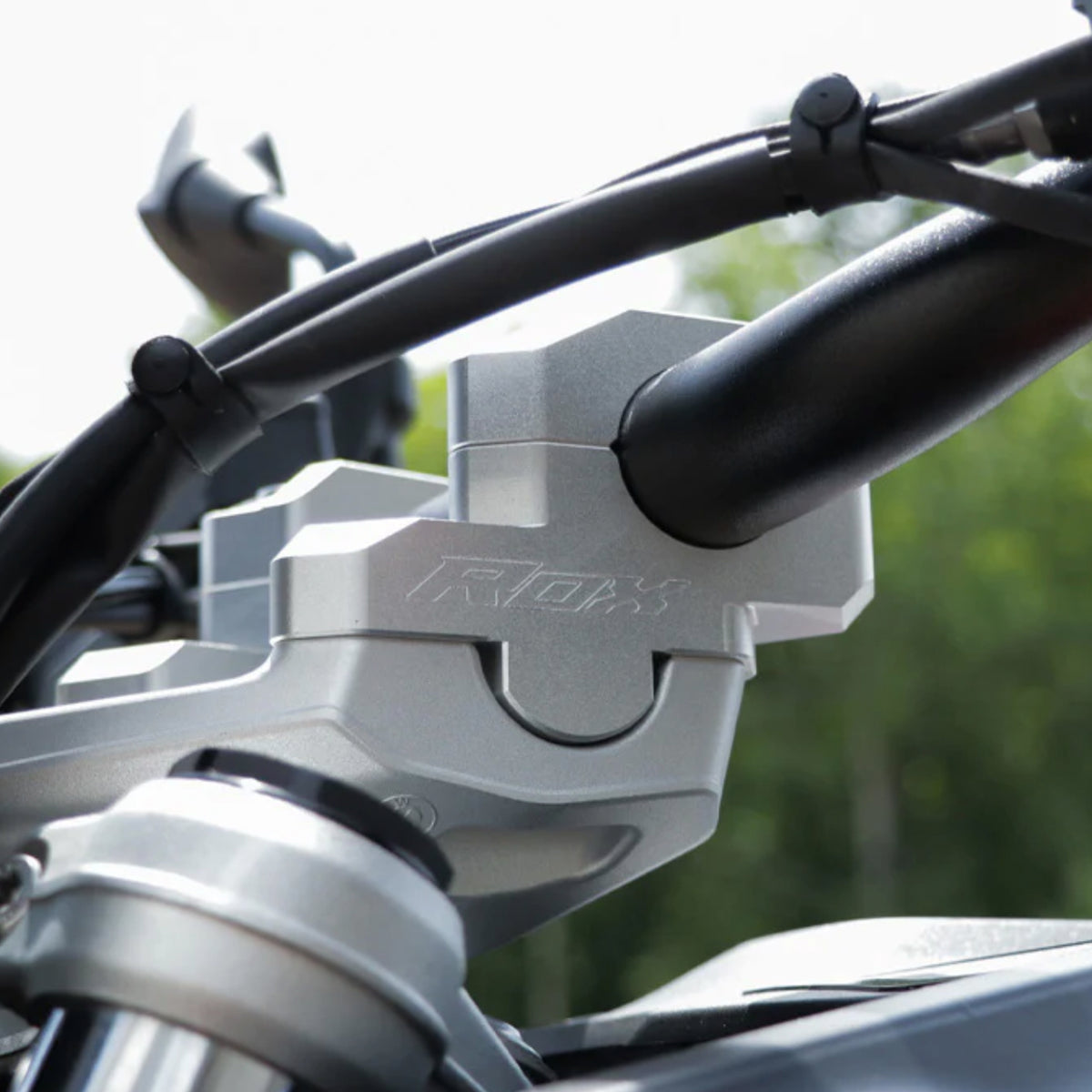 ROX SPEED - HANDLEBAR RISERS - BMW R 1300 GS w/ 1 1/4&quot; HANDLEBARS