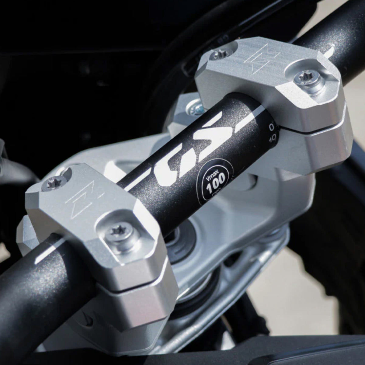 ROX SPEED - HANDLEBAR RISERS - BMW R 1300 GS w/ 1 1/4&quot; HANDLEBARS