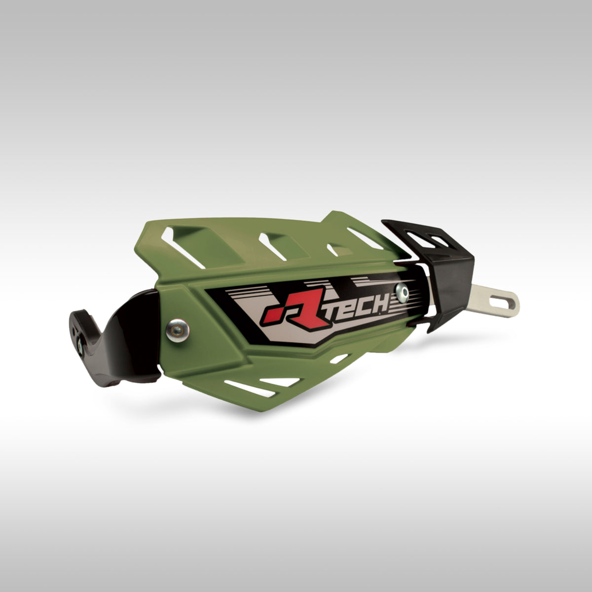 RTech FLX handguard in green on a gray background