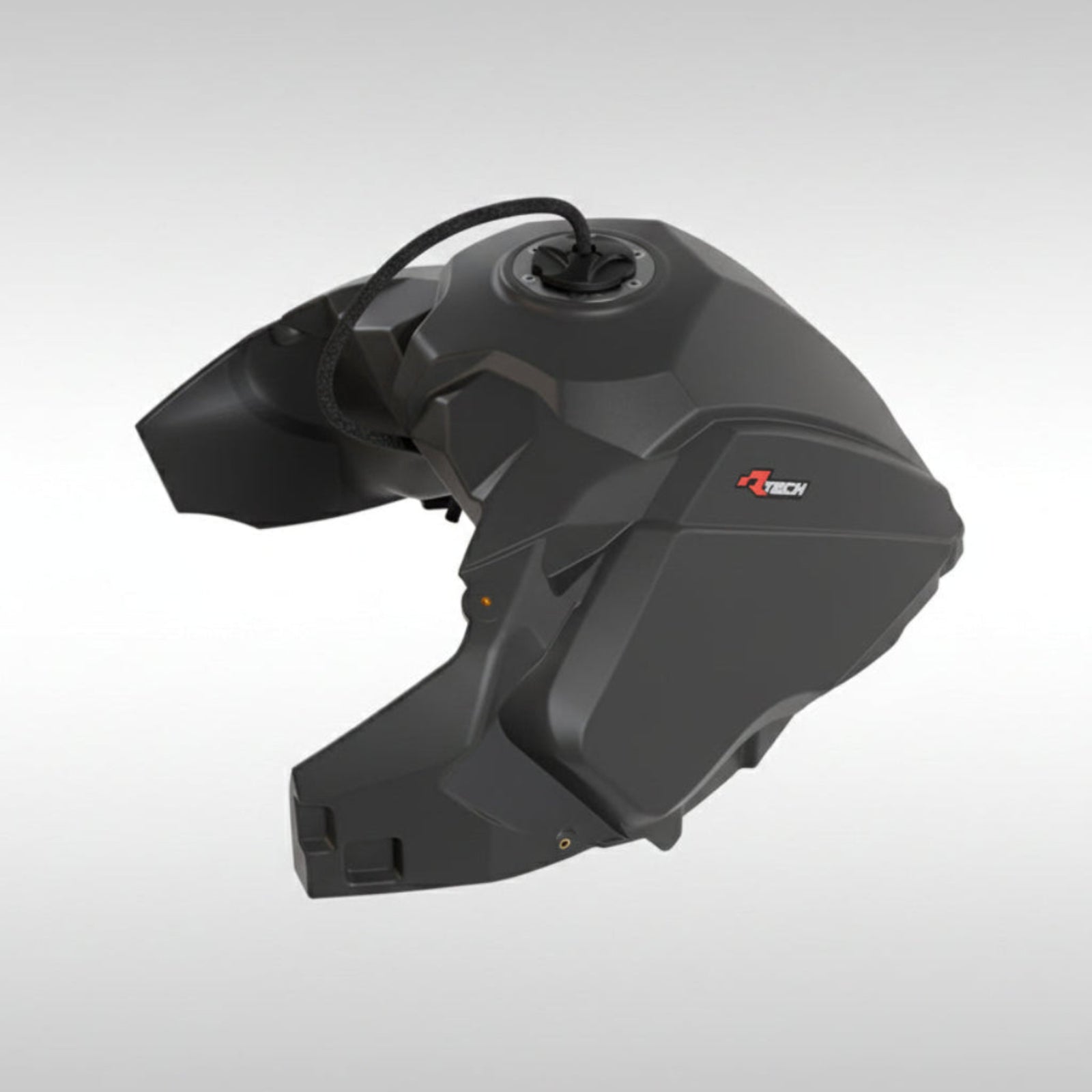 Rtech 6.1 Gallon 23 Liter Fuel Tank for Yamaha Tenere 700 2019-2024 Black.