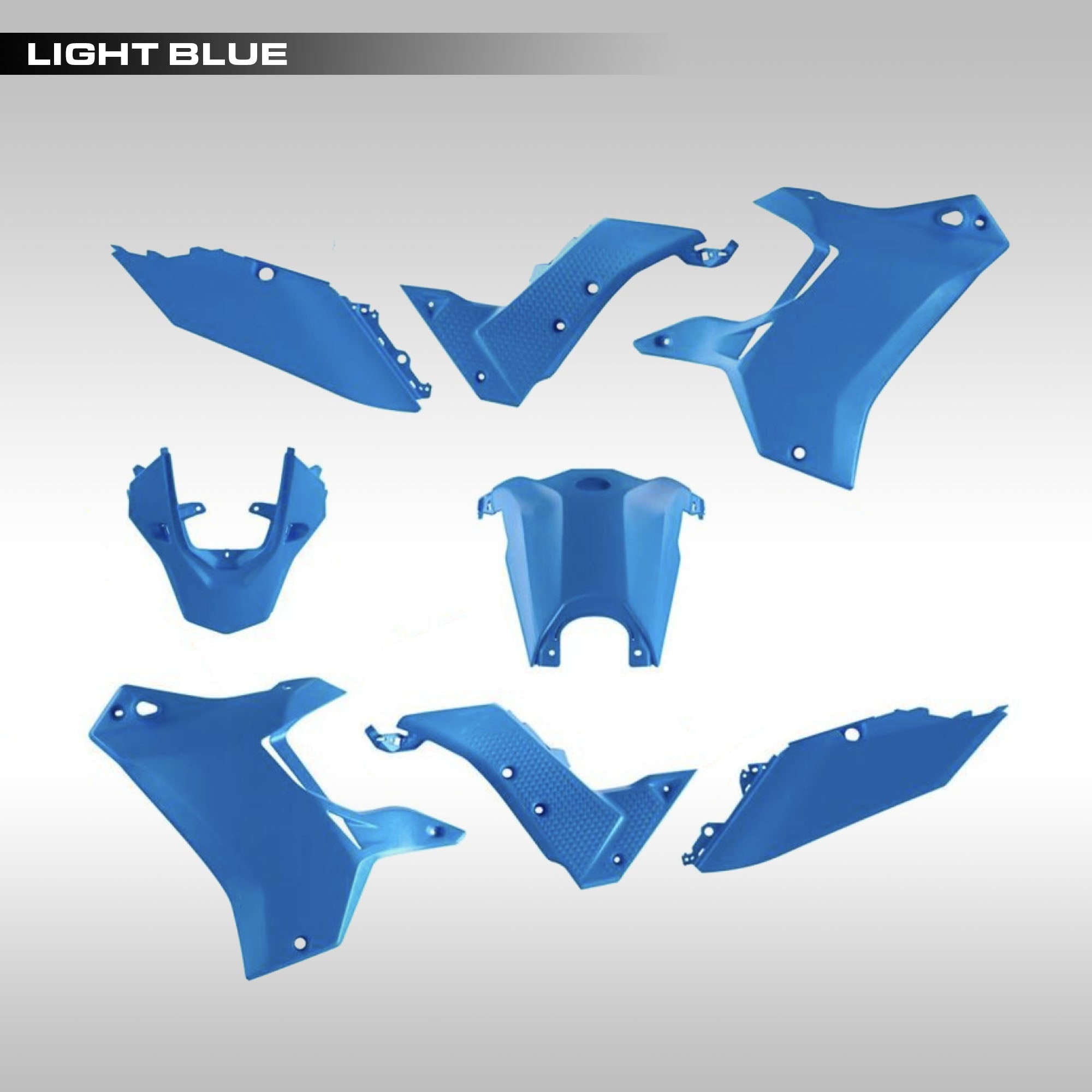RTech Revolution Plastic Body Kit - Yamaha Tenere 700 | TMBR MOTO