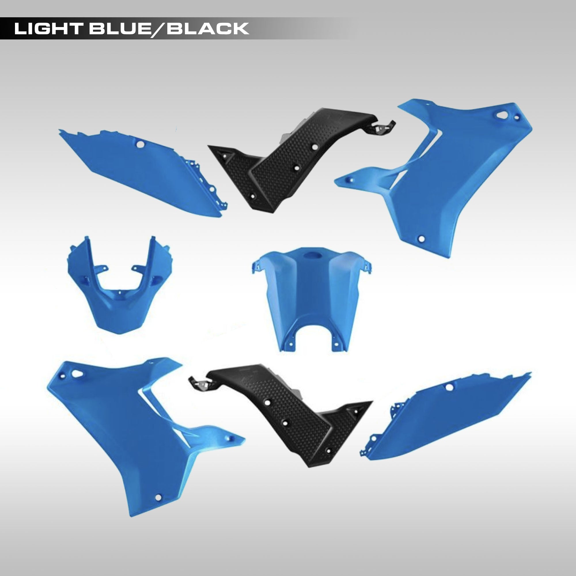 RTECH - REVOLUTION PLASTIC BODY KIT - 2019–2024 YAMAHA TENERE 700