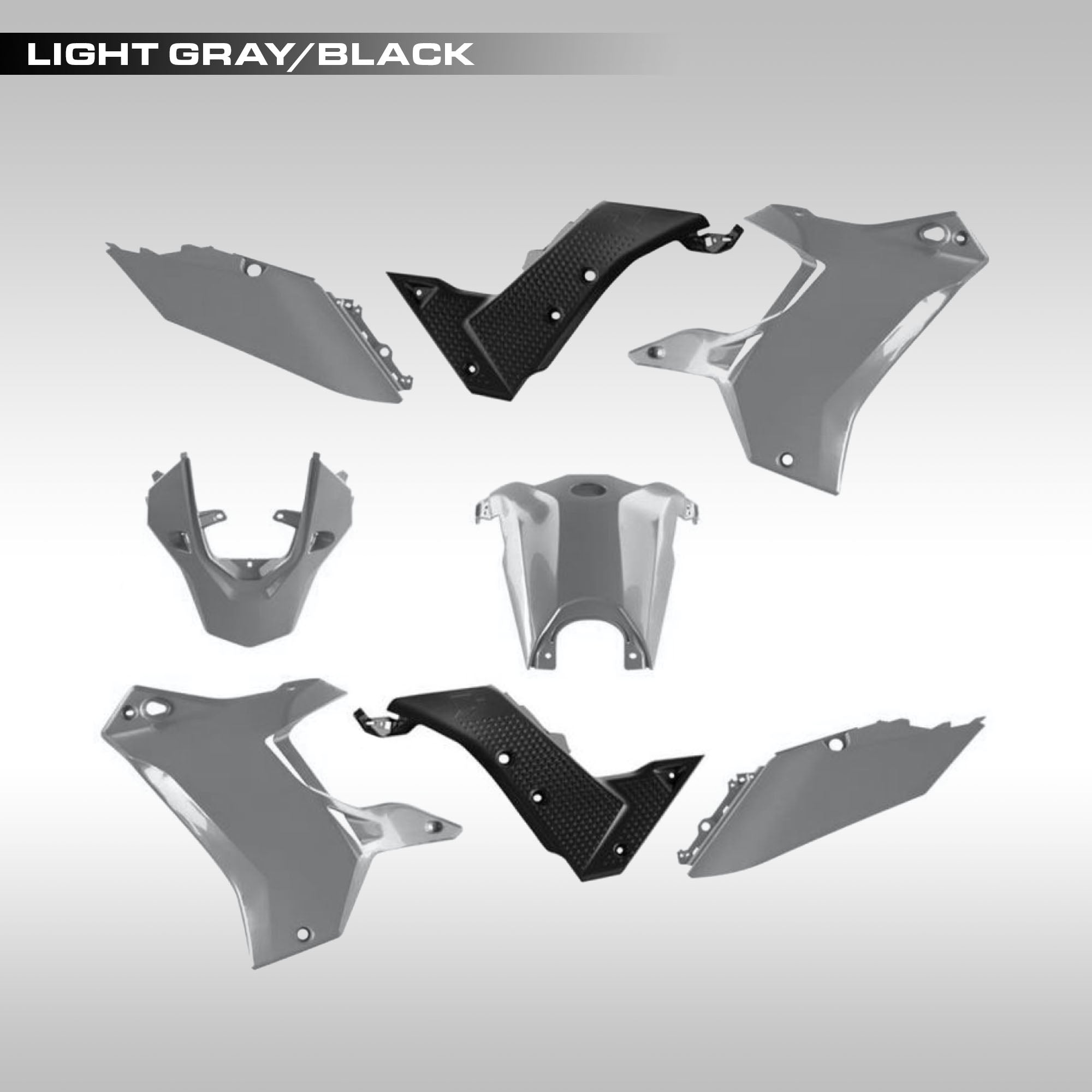 RTECH - REVOLUTION PLASTIC BODY KIT - 2019–2024 YAMAHA TENERE 700