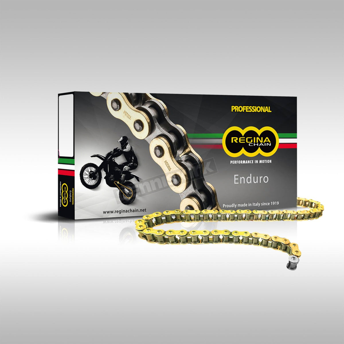 Regina 520 Z-Ring ZRE 135 drive chain for Adventure bikes in Gold