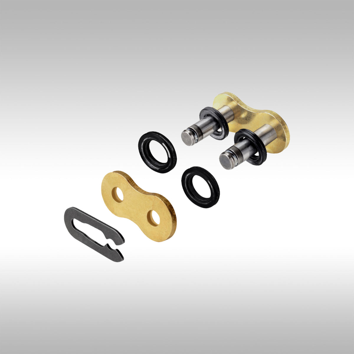 Regina 520 Z-Ring ZRE 135 drive chain clip master link for Adventure bikes in Gold
