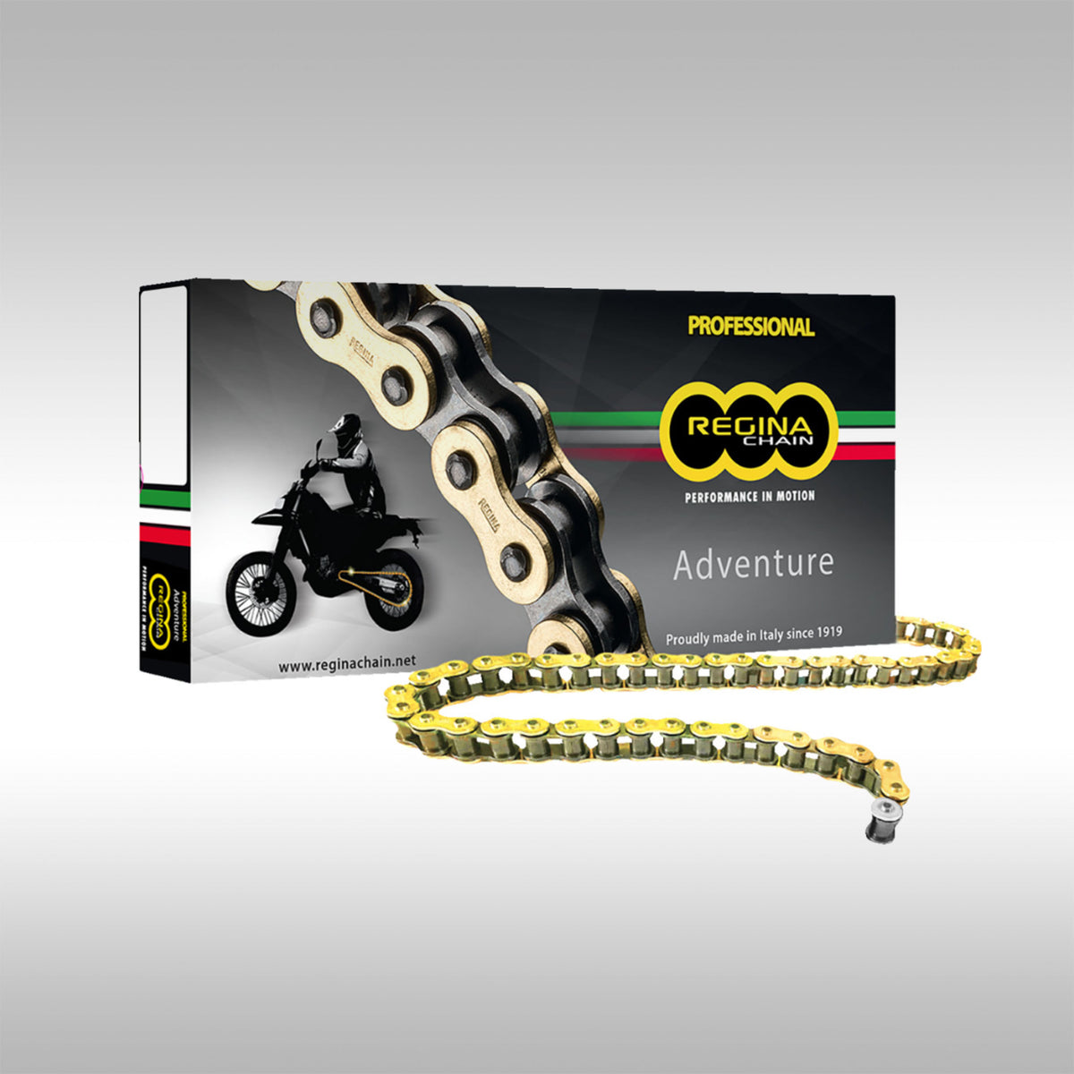 Regina 525 Z-Ring ZRE 135 drive chain for Adventure bikes