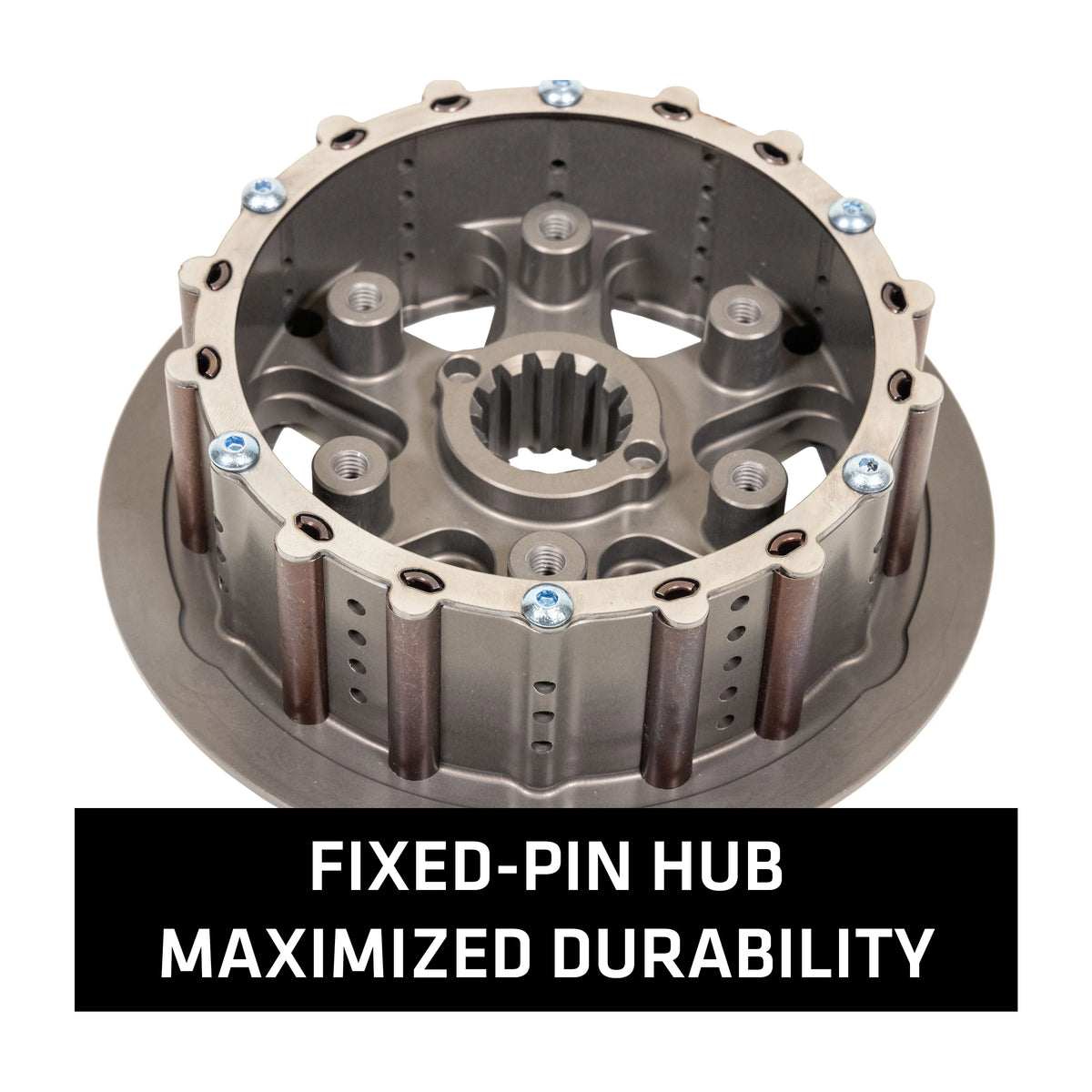 Rekluse APEX manual clutch kit RMS-7413100 with billet pressure plate and TorqDrive frictions.