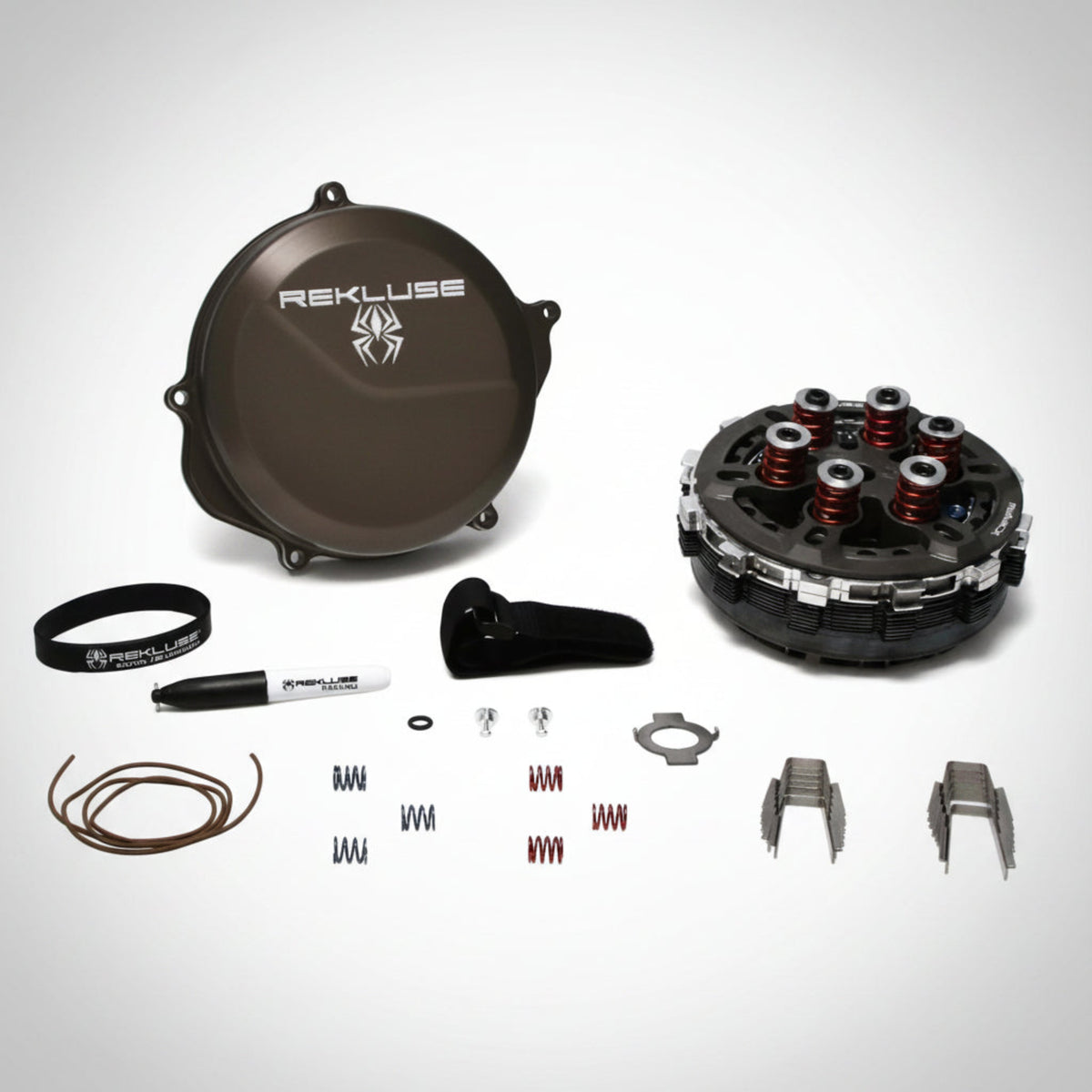 Rekluse RMS-8901119 RadiusCX 4.0 Auto Clutch Kit for Honda CRF450L, CRF450RL, and CRF450X.