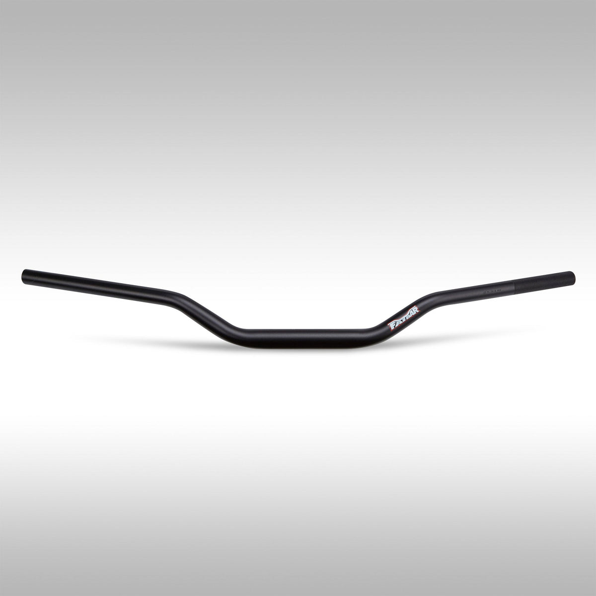 Black Renthal Fatbar 1-1/8" dirt bike handlebar in the 604 RC bend profile.