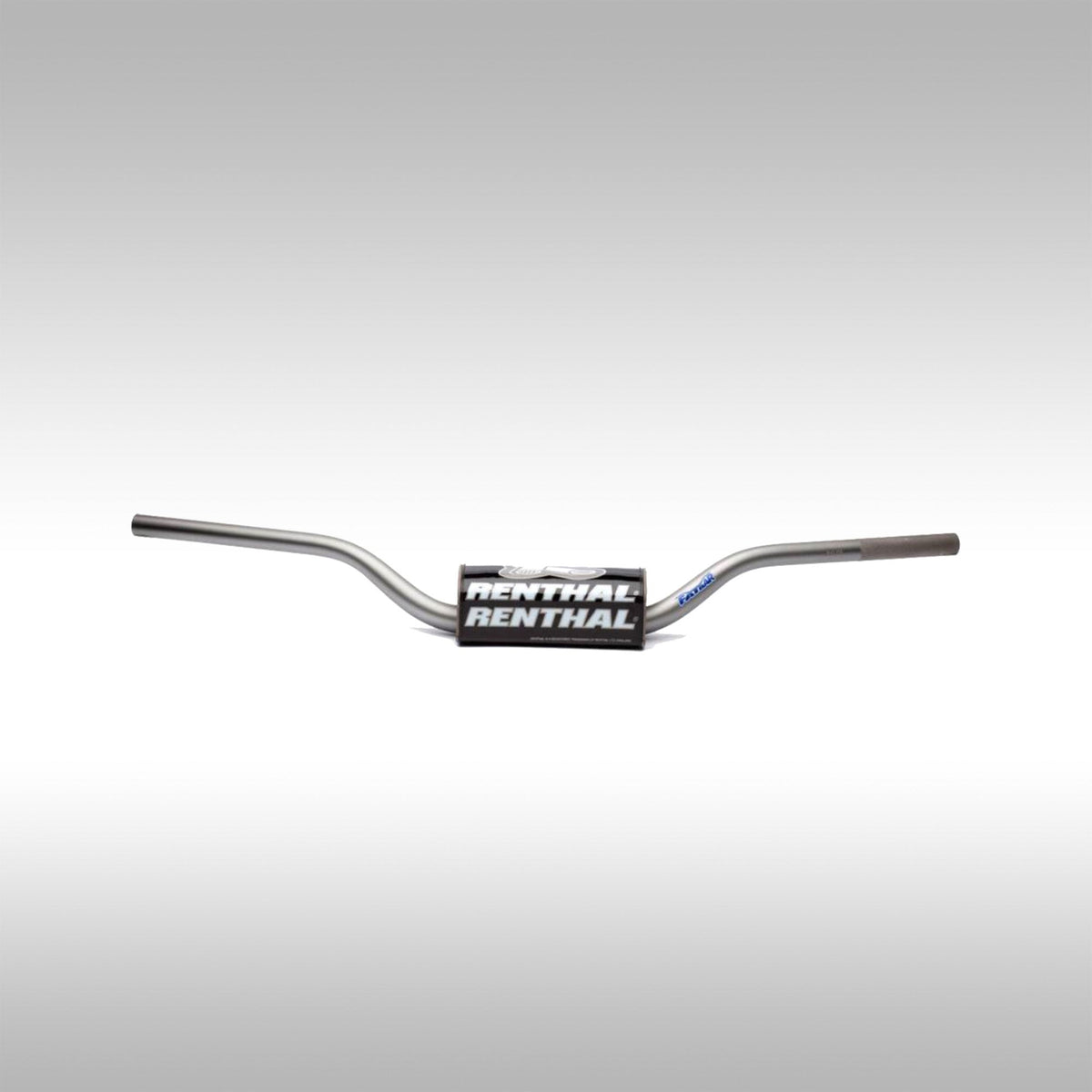 Gray Renthal Fatbar 1-1/8" dirt bike handlebar in the 604 RC bend profile.