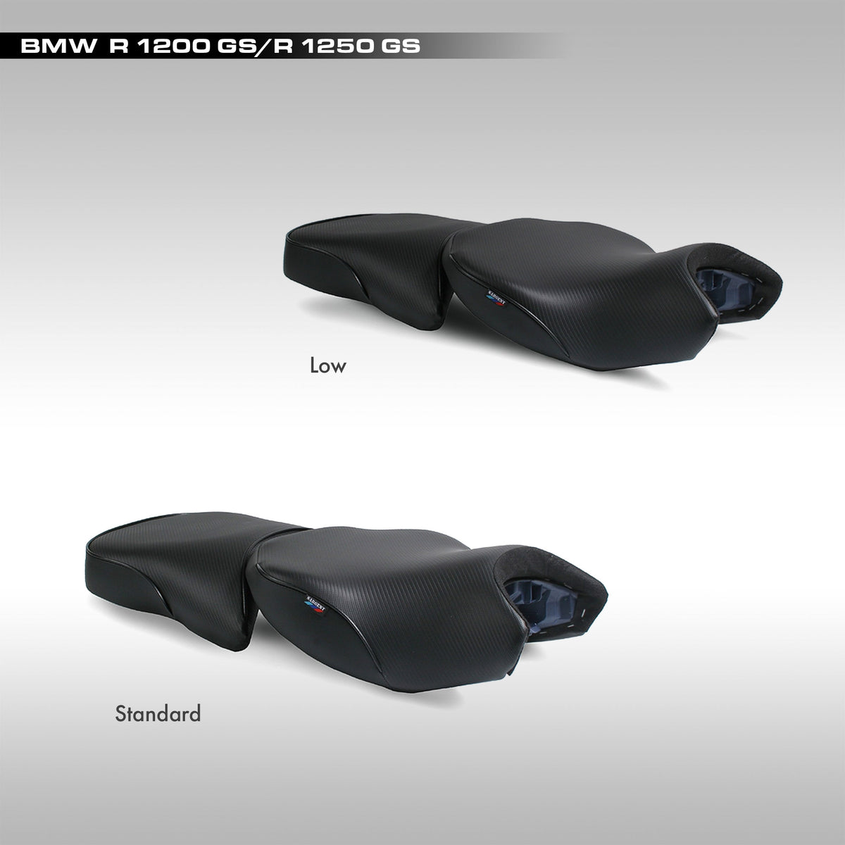SARGENT SEATS - WORLD SPORT PERFORMANCE SEAT - BMW R 1200 GS & R 1250 GS