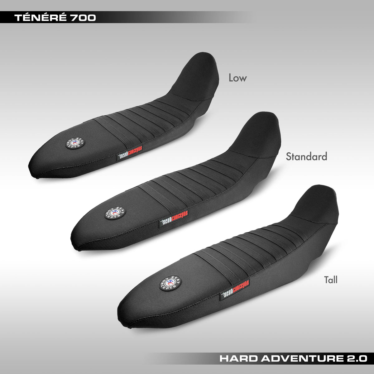 SEAT CONCEPTS - HARD ADVENTURE 2.0 SEAT - YAMAHA TENERE 700