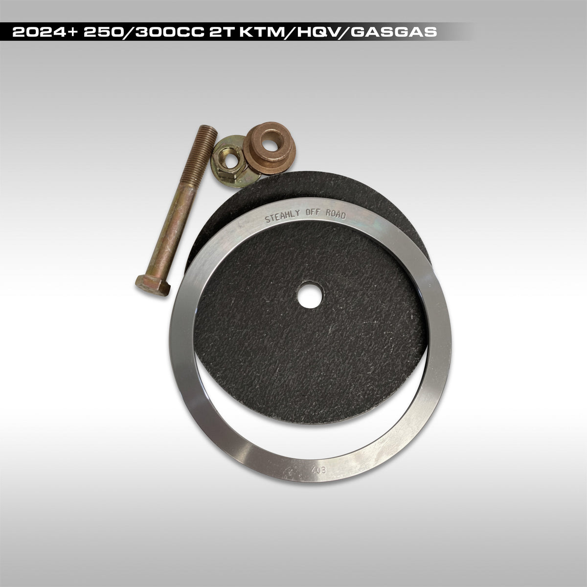 STEAHLY OFFROAD - FLYWHEEL WEIGHT - 2024+ 250/300CC 2T KTM XC-W, HUSQVARNA TE, GASGAS