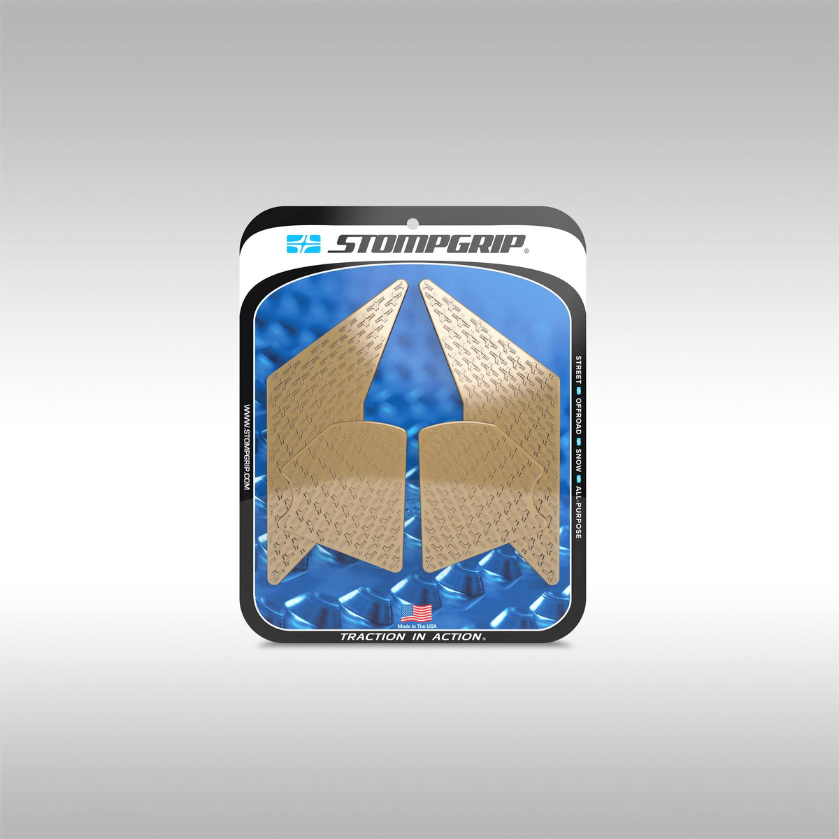 STOMPGRIP - ICON PROFILE TRACTION PAD TANK GRIPS - YAMAHA TENERE 700