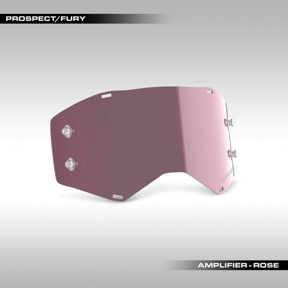 SCOTT Prospect and Fury goggle replacement lens in Amplifier Rose