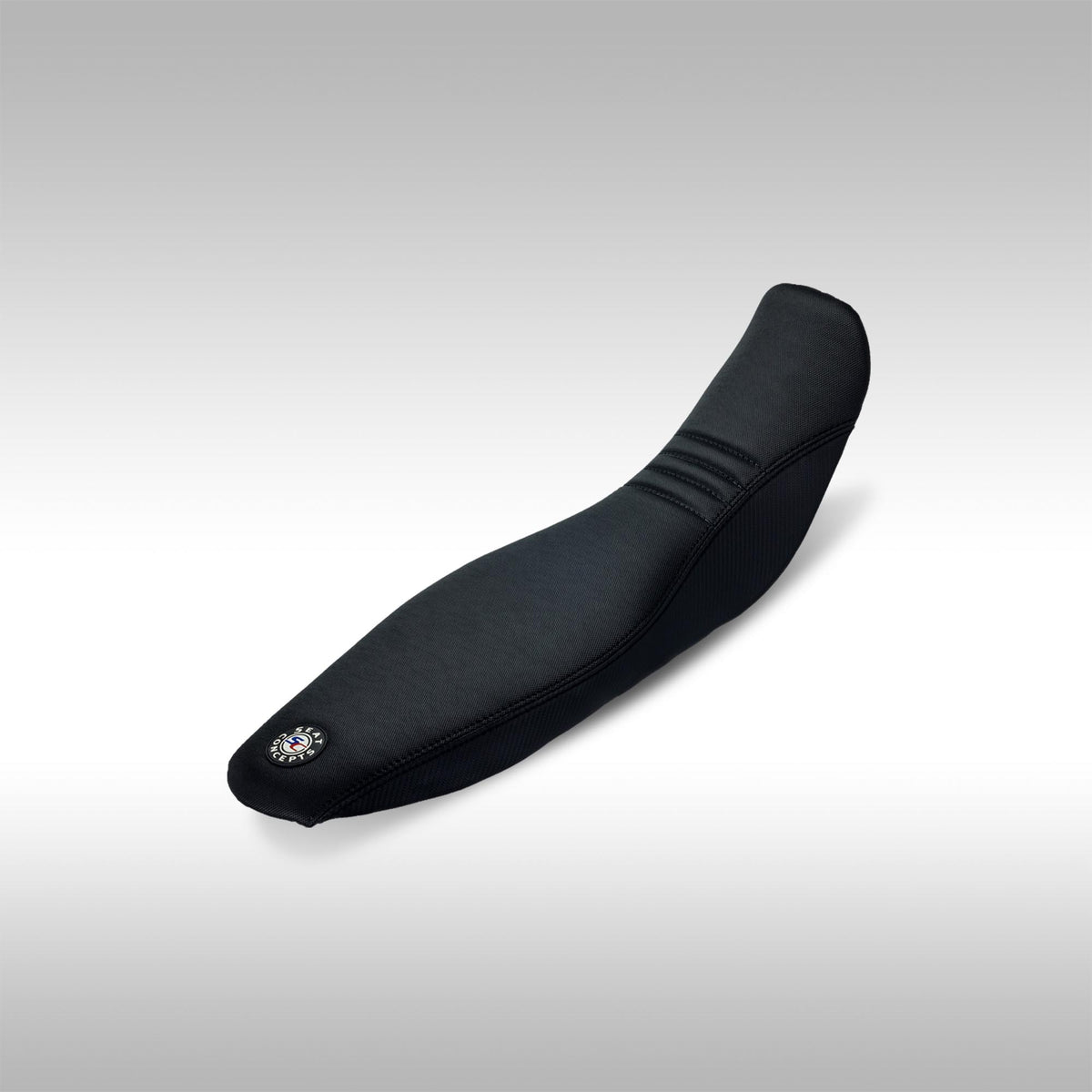 Seat Concepts Standard Comfort Seat for Suzuki DR-Z4S on a light gray background.