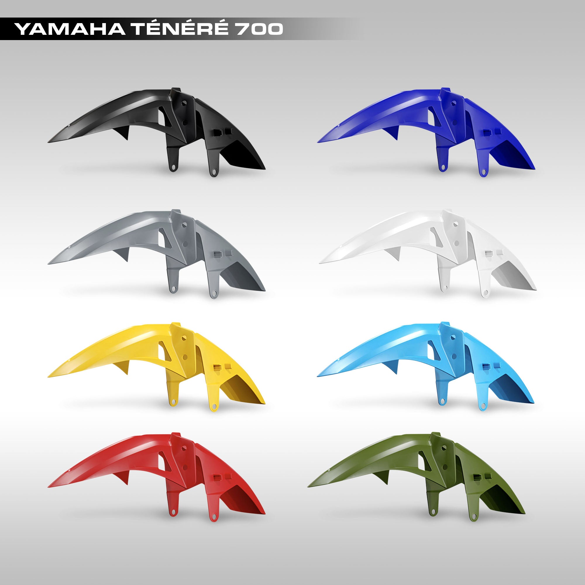 RTech Low Front Fender for Yamaha Tenere 700 (2019–2025) | TMBR MOTO