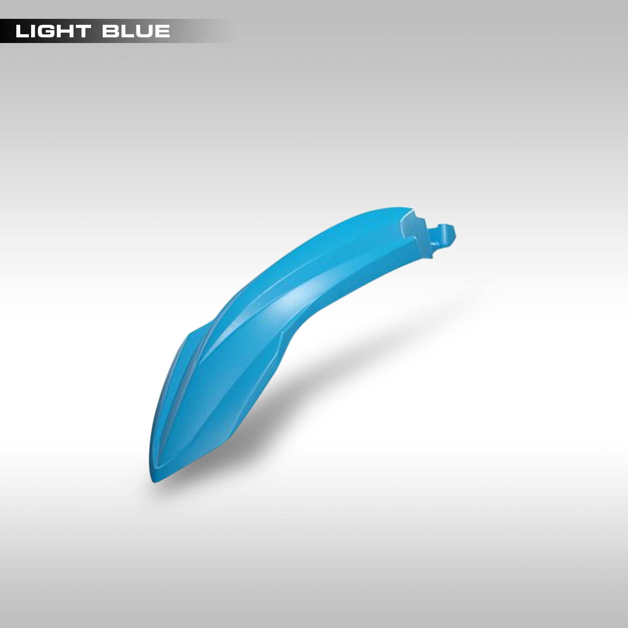 thumbnail image 2 of Honda Step Thru C50 C65 C70 C90 Front Fender Mudguard – Blue 2 of 4