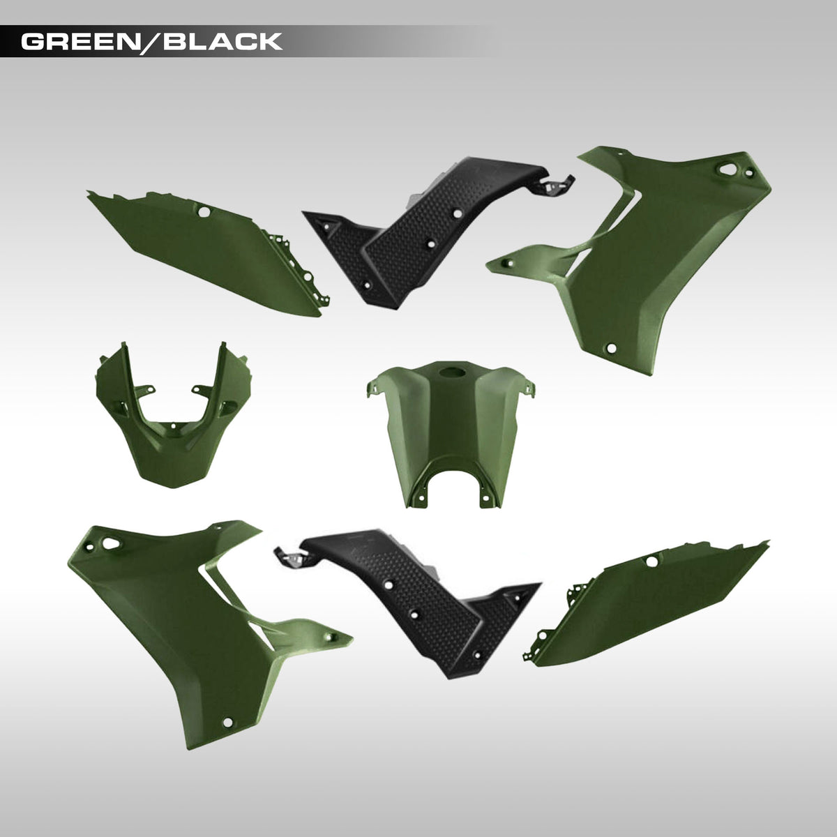 RTECH - REVOLUTION PLASTIC BODY KIT - YAMAHA TENERE 700