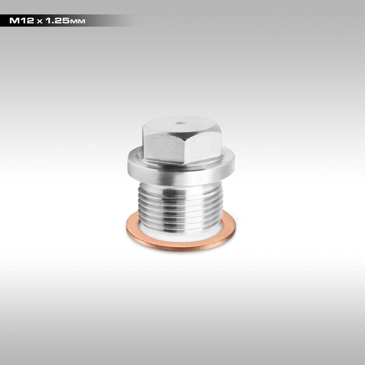 TMBR MOTO :: STAINLESS M12x1.25MM EXHAUST / O2 SENSOR BUNG PLUG