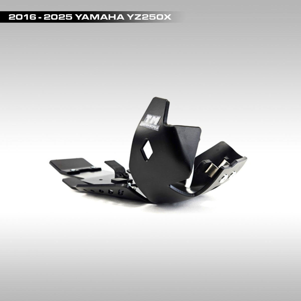 TM DESIGNWORKS - FULL COVERAGE SKID PLATE W/ LINK GUARD - 2016–2025 YAMAHA YZ250X