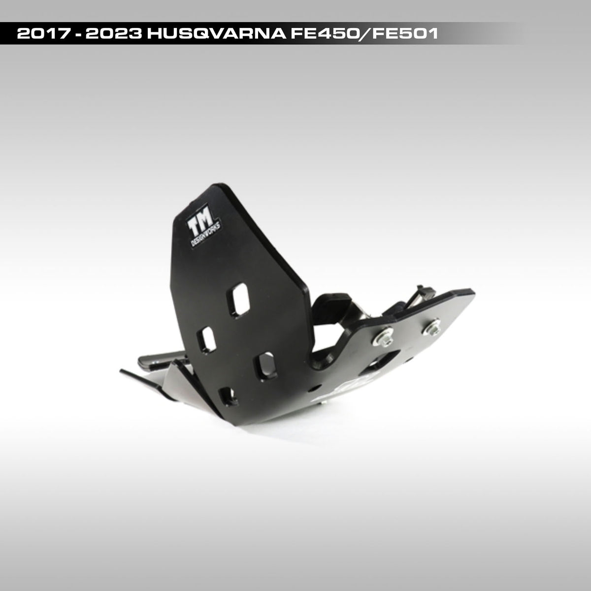 TM DESIGNWORKS - FX FULL COVERAGE SKID PLATE WITH LINK GUARD - 2017 - 2023 HUSQVARNA FE450 &amp; FE501