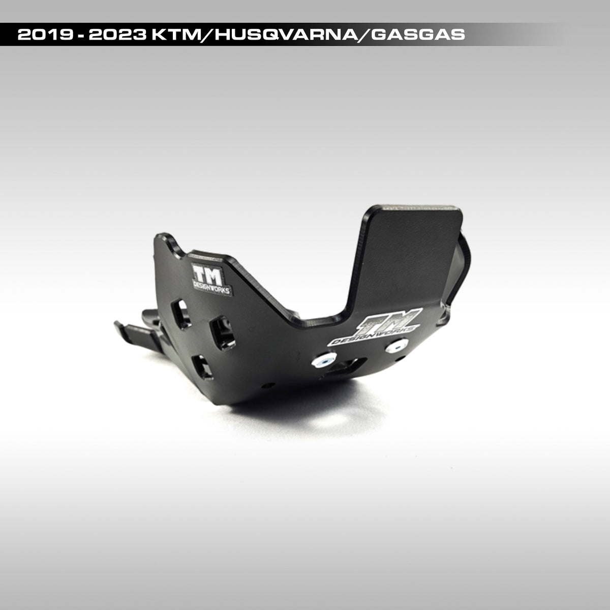 TM DESIGNWORKS - FULL COVERAGE SKID PLATE w/ LINKAGE PROTECTION - 2019–2023 KTM, HUSQVARNA &amp; GASGAS TWO STROKES