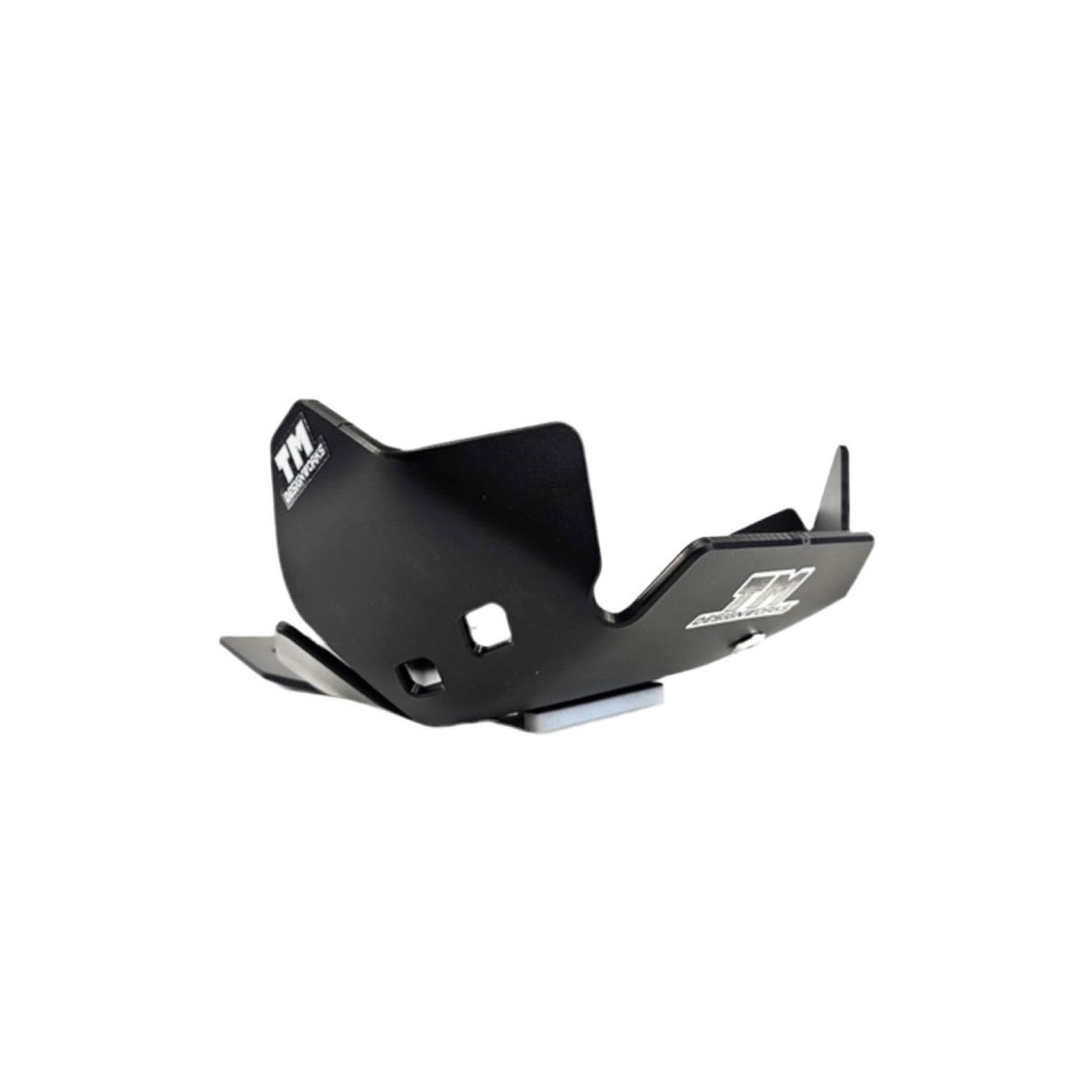 TM Designworks Full Coverage Skid Plate for the 2000–2024 Suzuki DRZ-400 and 2025 Suzuki DR-Z4S Black