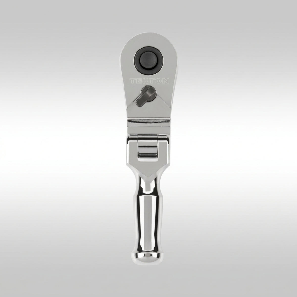 Tekton SRH35104 3/8 inch drive folding quick release ratchet showing the 90 tooth head and flex handle.