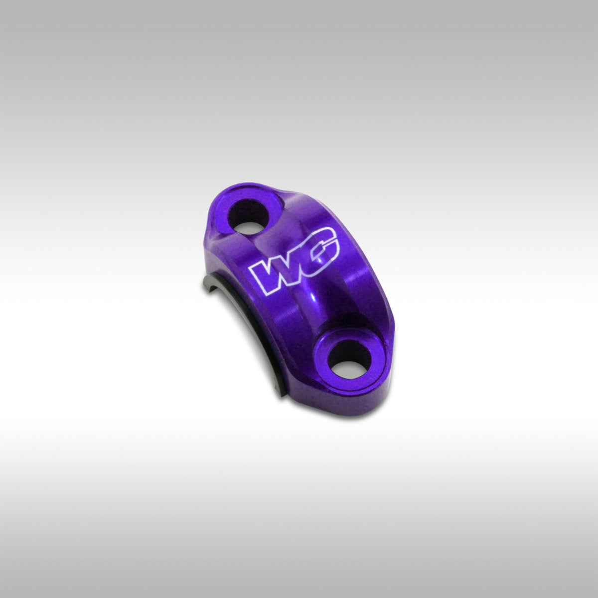 Works Connection Rotating Bar Clamps in purple on a gray background.