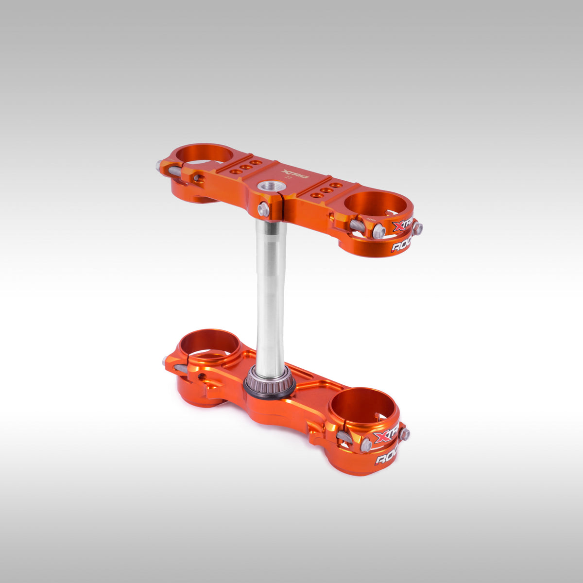 XTRIG - TRIPLE CLAMP with 22MM OFFSET 2014–2023 KTM & HUSQVARNA - ORANGE