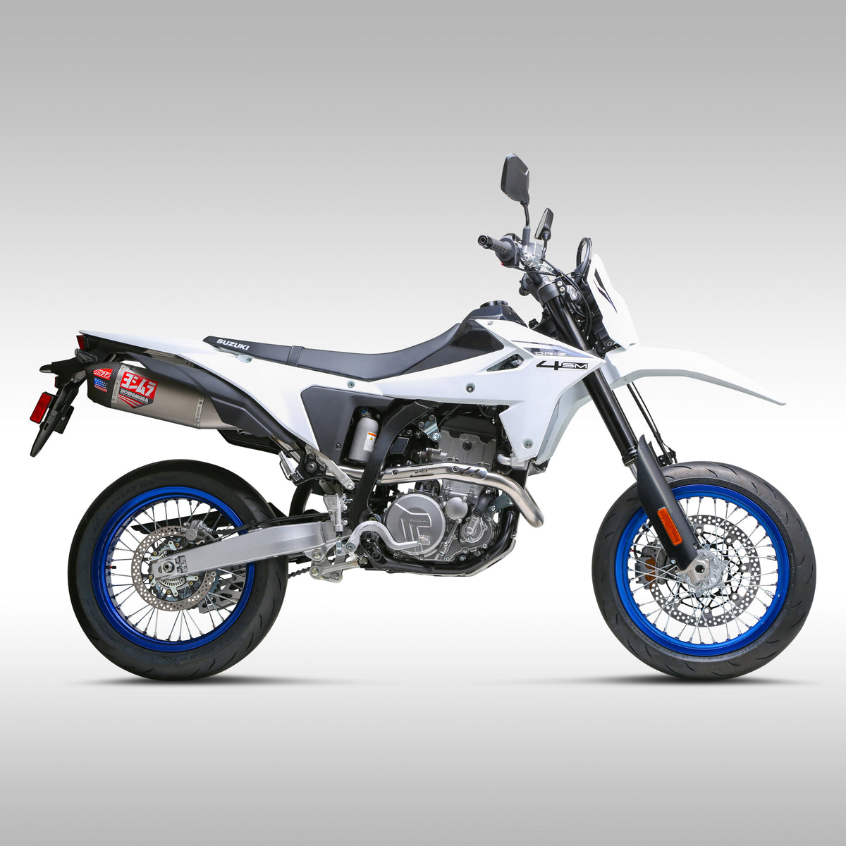 YOSHIMURA - RS-12 STAINLESS FULL SYSTEM - 2025+ SUZUKI DR-Z4S &amp; DR-Z4SM