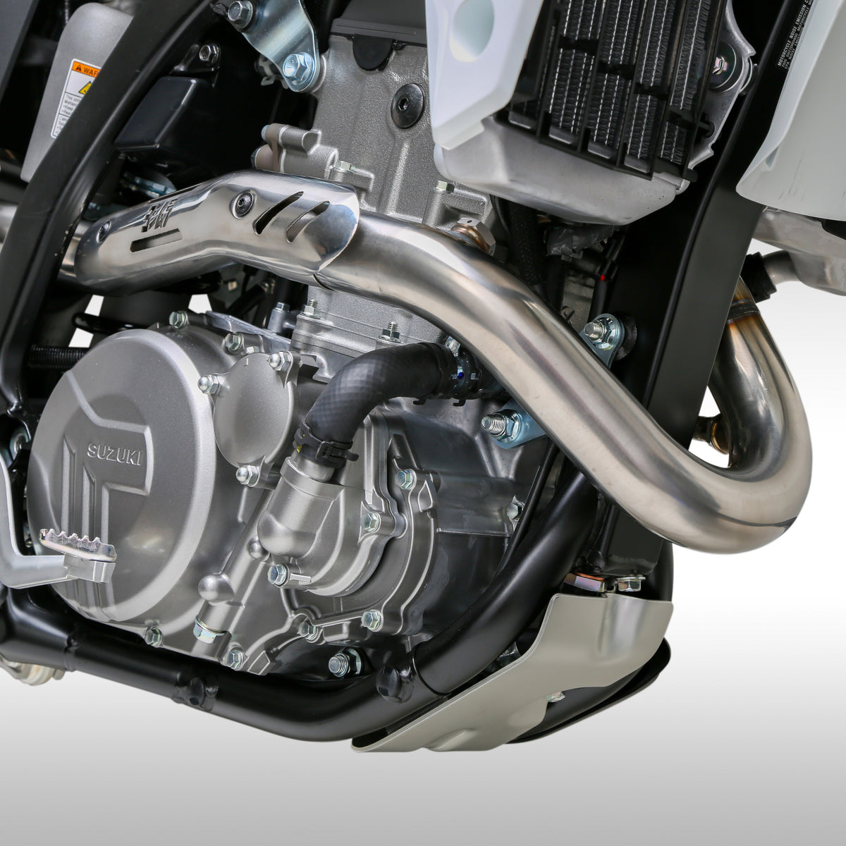 YOSHIMURA - RS-12 STAINLESS FULL SYSTEM - 2025+ SUZUKI DR-Z4S &amp; DR-Z4SM