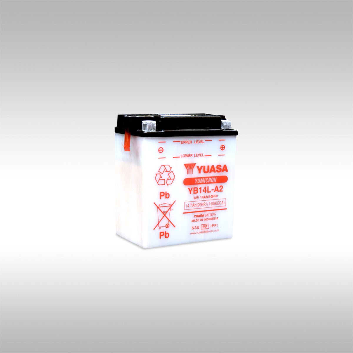 YUASA - YB14L-A2 CONVENTIONAL 12V BATTERY
