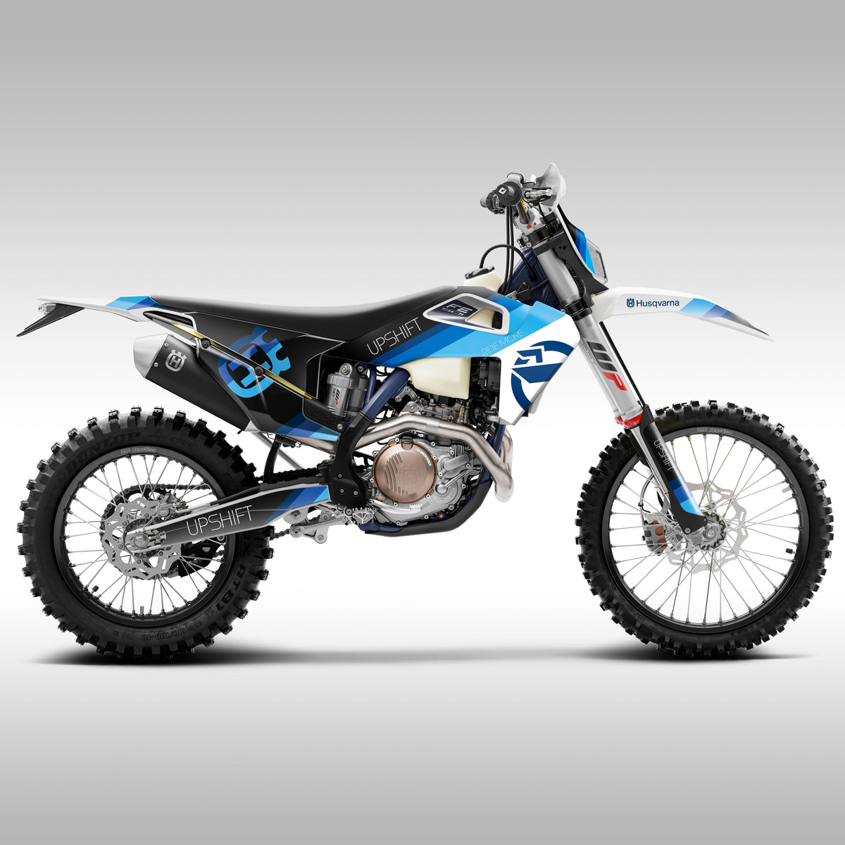 GRAPHICS KIT - 2020- 2023 HUSQ FE, TE, FX, TX - TRUE BLUE