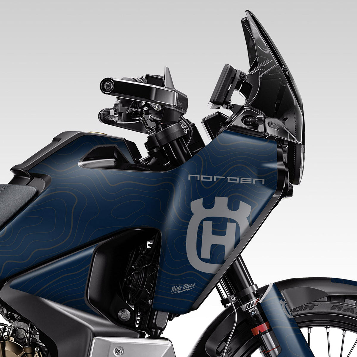 2022 - 2025 HUSQ NORDEN 901 - NAVY FULL TOPO - GRAPHICS KIT