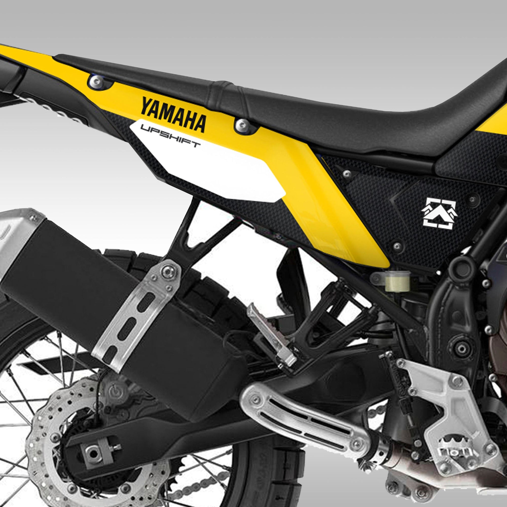 2019–2024 Yamaha Tenere 700 Graphics Kit - Lazer Yellow/Black | TMBR MOTO