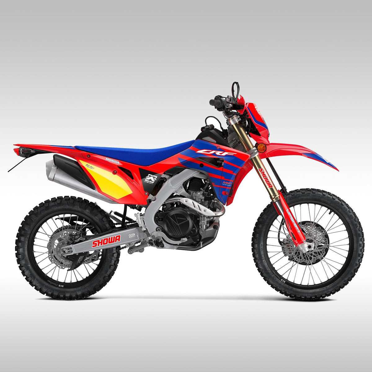 2019 - 2025 HONDA CRF450L / RL - WINGS GRAPHICS KIT - BLUE