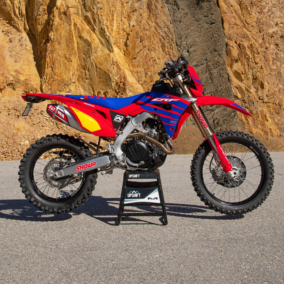 2019 - 2025 HONDA CRF450L / RL - WINGS GRAPHICS KIT - BLUE