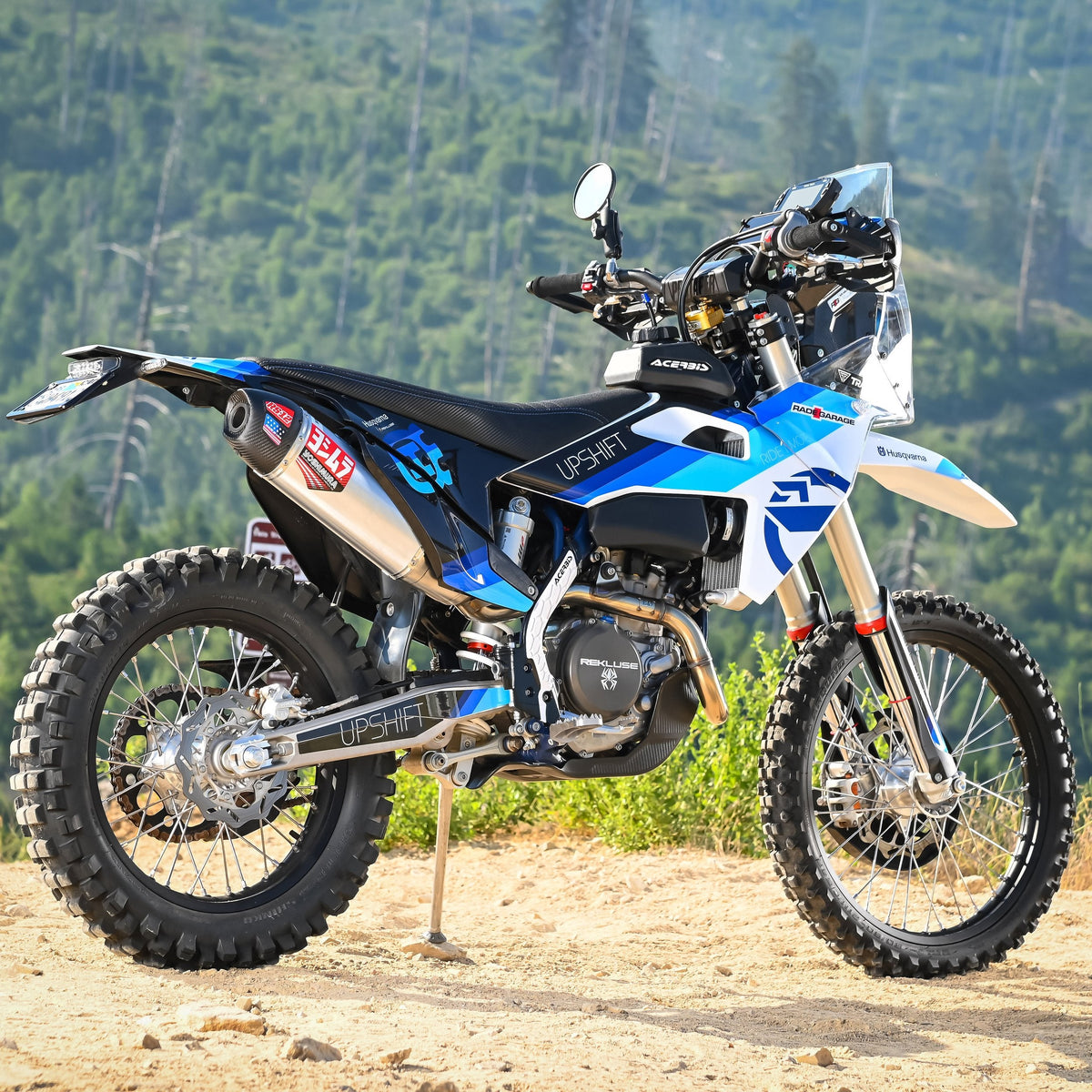 GRAPHICS KIT - 2020- 2023 HUSQ FE, TE, FX, TX - TRUE BLUE