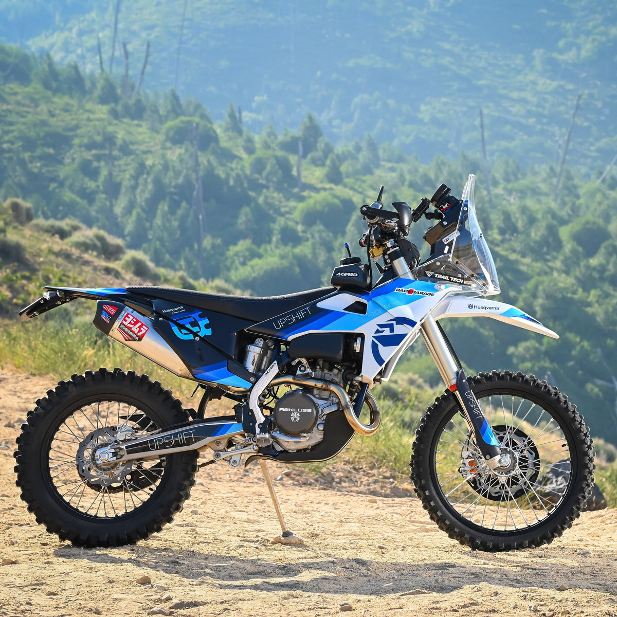 GRAPHICS KIT - 2020- 2023 HUSQ FE, TE, FX, TX - TRUE BLUE