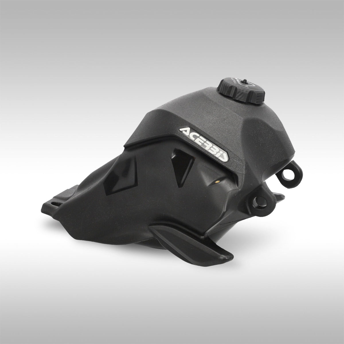 Black Acerbis 3.6 Gallon oversized fuel tank for the Honda CRF300L.