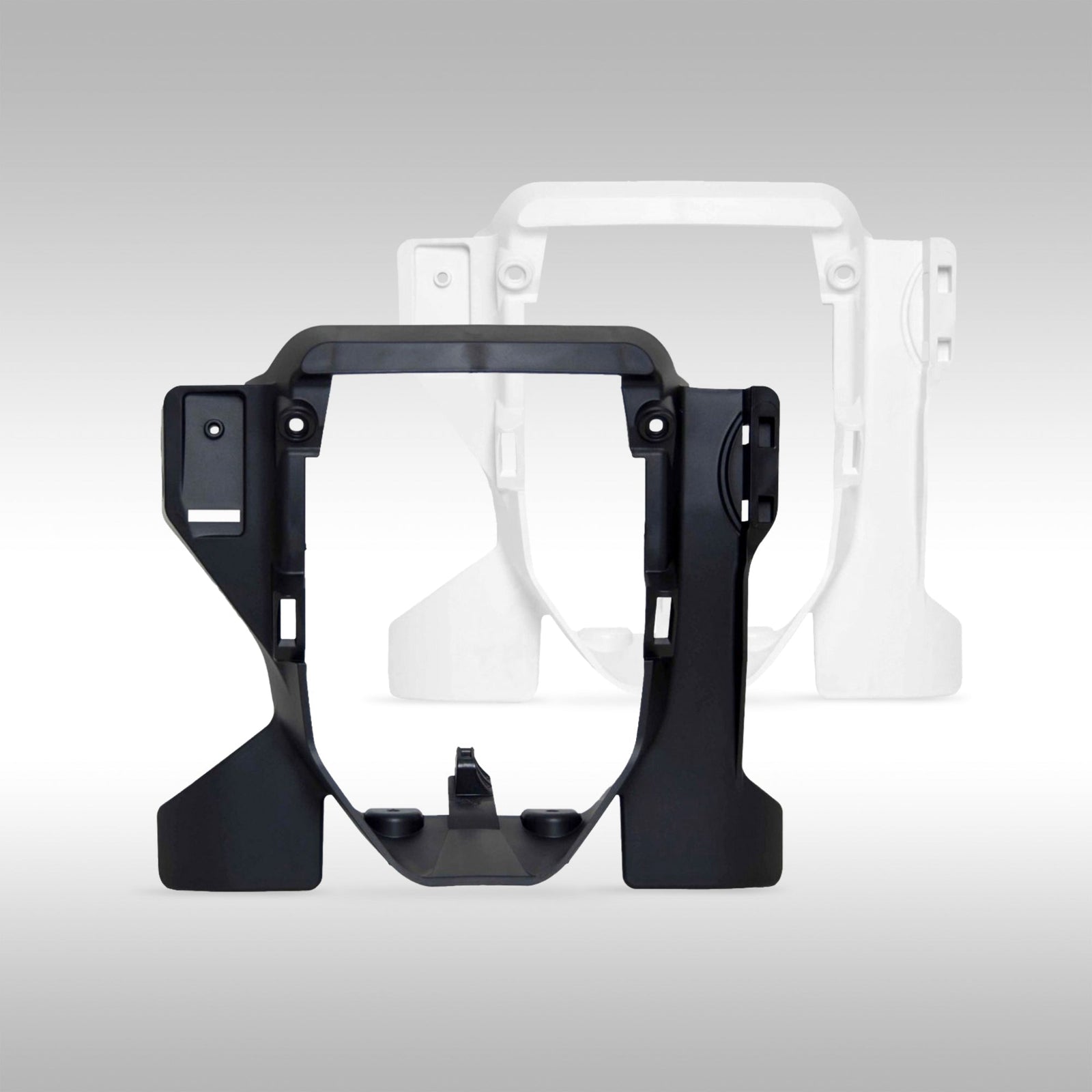 Acerbis Replacement Headlight Mask Shroud for 2020–2023 Husqvarna TE and FE models.