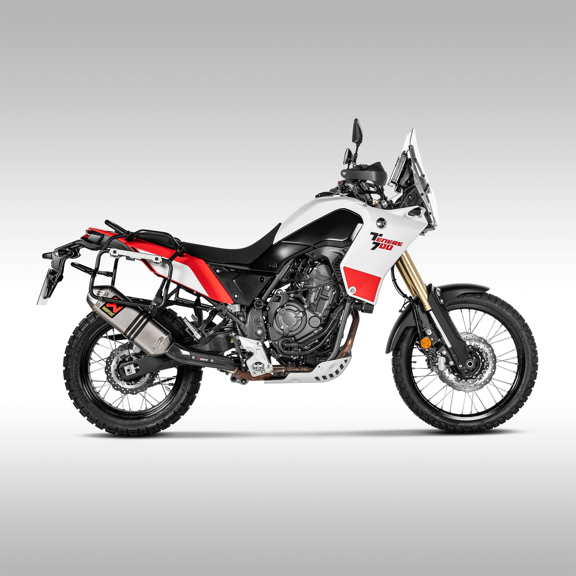 AKRAPOVIC - TITANIUM OFFROAD SLIP-ON MUFFLER - 2019–2025 YAMAHA