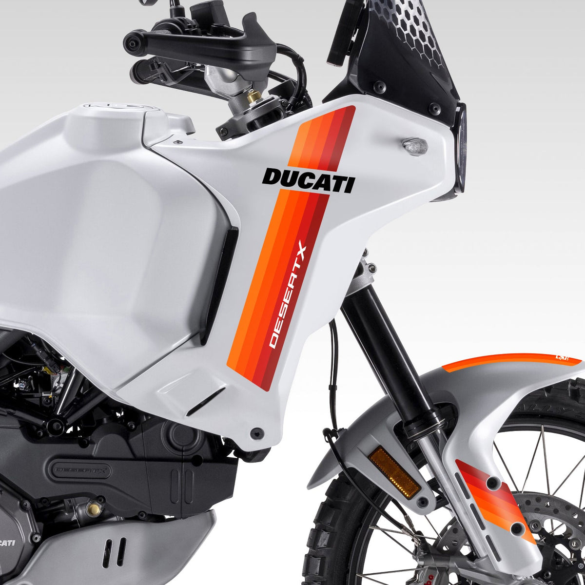 DUCATI - DESERTX STYLING KIT - ORANGE GRADIENT