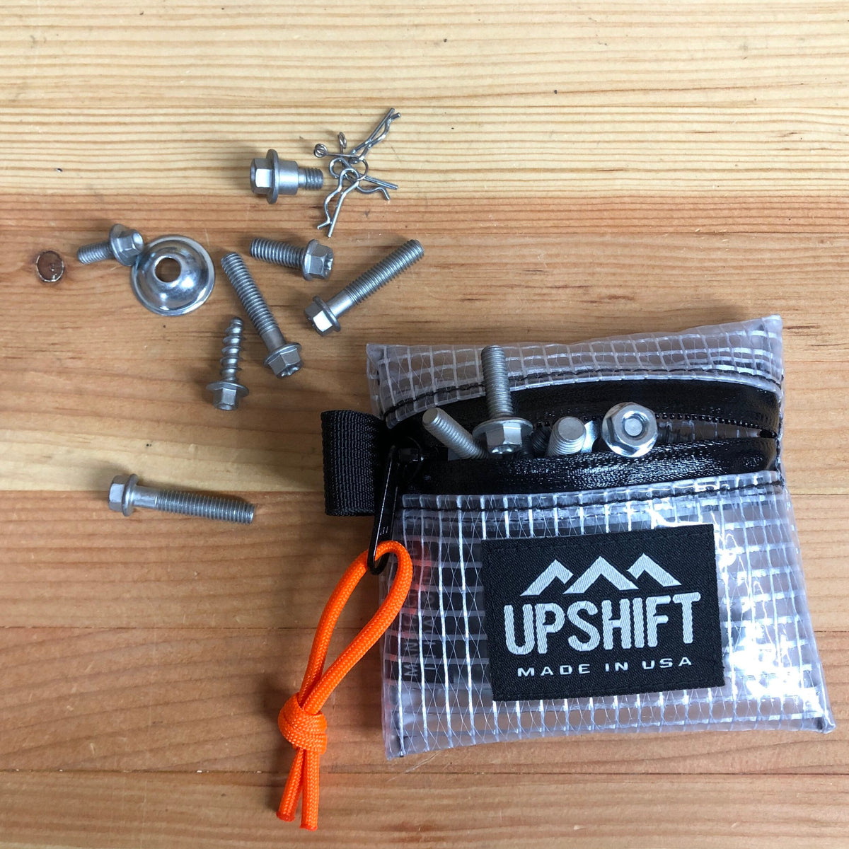 UPSHIFT TRAIL POUCHES - CLEAR