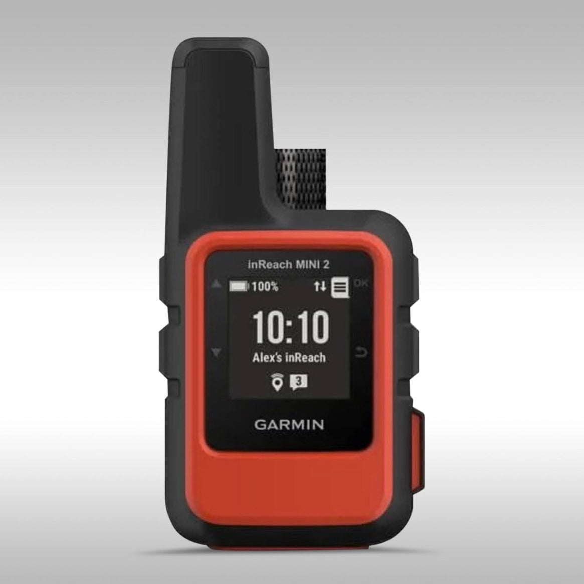 Garmin inReach Mini 2 personal GPS communicator and tracker with emergency SOS beacon function. Garmin GPS technology. GPS tracking for family and friends. Backcountry communications and emergency signal. 