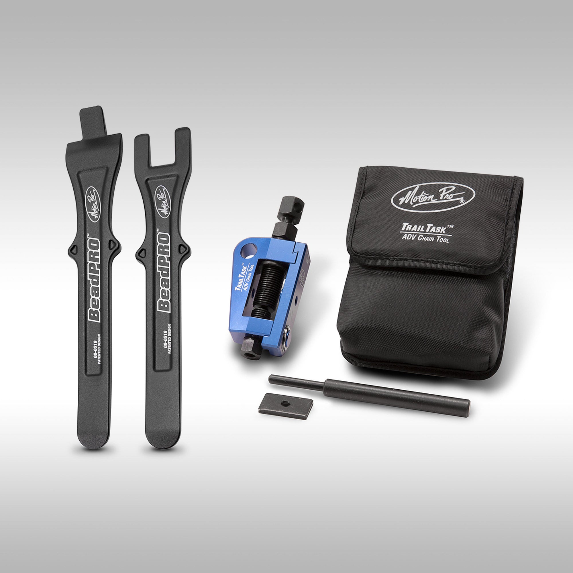 The Motion Pro offroad ADV and Dualsposrt motorcycle tools kit gives you a great starting point for truly self supported trips. Motorcycle tools to keep your travels moving available TMBR Moto. 