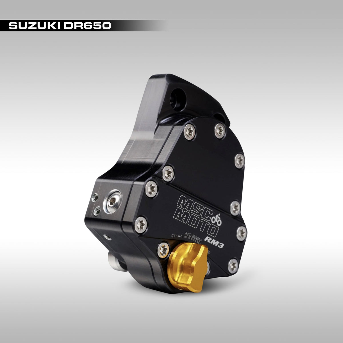 MSC MOTO - RM3 STEERING DAMPER KIT - SUZUKI DR650